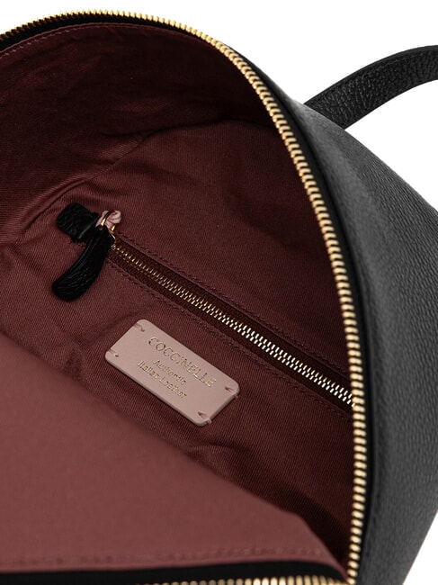 BEAT GENERATION Zaino in pelle martellata Nero - Borse Donna