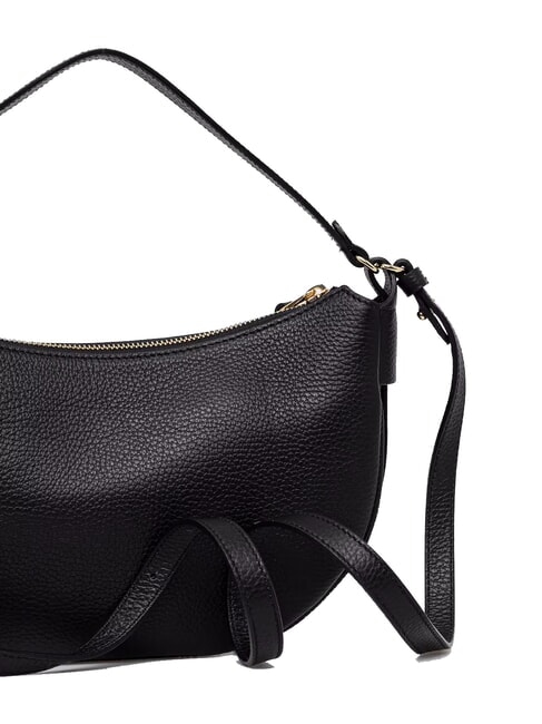 C-EASY Borsa sacca media in pelle Nero - Borse Donna