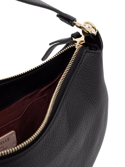 C-EASY Borsa sacca media in pelle Nero - Borse Donna