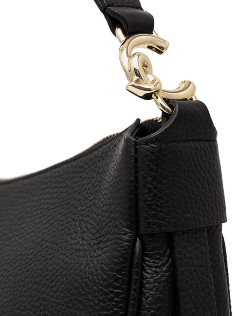 C-EASY Borsa sacca grande in pelle Nero - Borse Donna