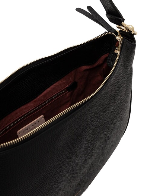 C-EASY Borsa sacca grande in pelle Nero - Borse Donna