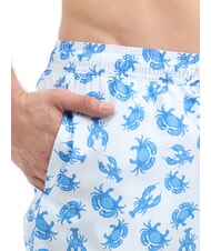 SUN68 BIG PRINT Costume uomo da mare bianco/blue - Costumi da bagno Uomo - 3