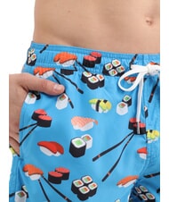 SUN68 JAPAN Costume uomo da mare blue - Costumi da bagno Uomo - 3