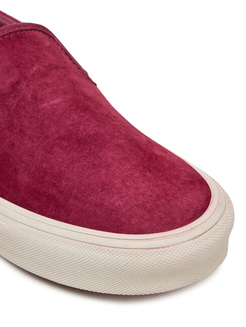 CLASSIC Sneakers slip-on in pelle suede rhododendron - Scarpe Unisex