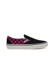 VANS CLASSIC POP CHECK Sneakers slip-on a scacchi raspberry rose - Scarpe Unisex - 2