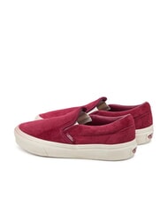 VANS CLASSIC Sneakers slip-on in pelle suede rhododendron - Scarpe Unisex - 5