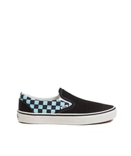 VANS CLASSIC POP CHECK Sneakers slip-on a scacchi crystal blue - Scarpe Unisex - 2