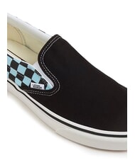 VANS CLASSIC POP CHECK Sneakers slip-on a scacchi crystal blue - Scarpe Unisex - 3