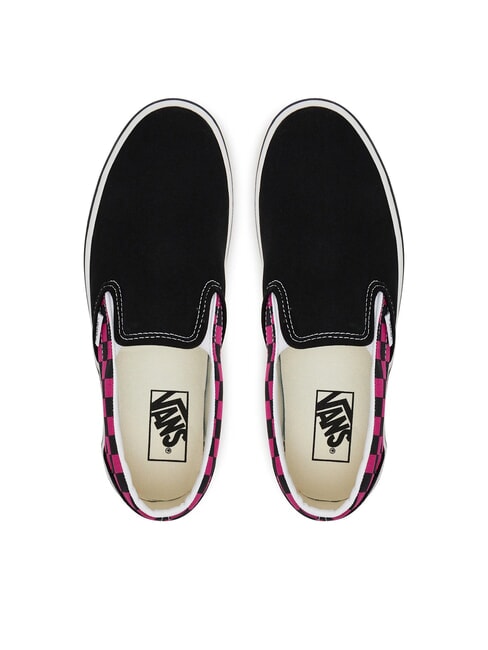 CLASSIC POP CHECK Sneakers slip-on a scacchi raspberry rose - Scarpe Unisex