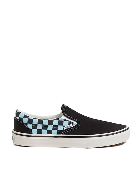CLASSIC POP CHECK Sneakers slip-on a scacchi crystal blue - Scarpe Unisex