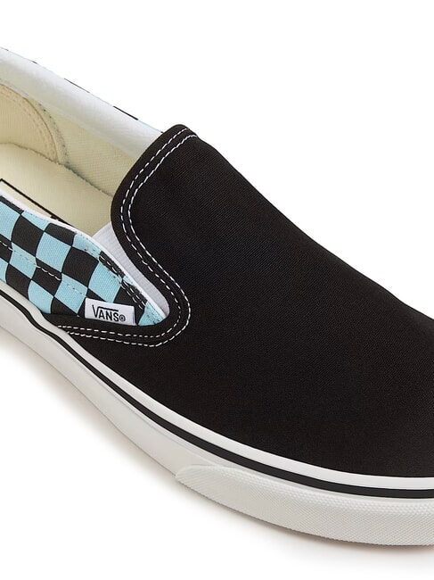 CLASSIC POP CHECK Sneakers slip-on a scacchi crystal blue - Scarpe Unisex