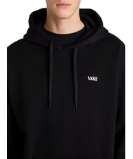 VANS LEFT CHEST II LOOSE Felpa con cappuccio black - Felpe Uomo - 4