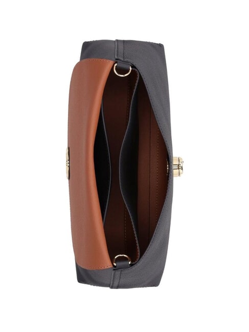 NIKLA Borsa a tracolla noir/cognac - Borse Donna