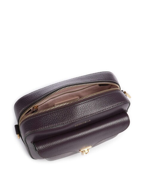 BEAT SOFT RIBB Borsa in pelle a tracolla prune - Borse Donna