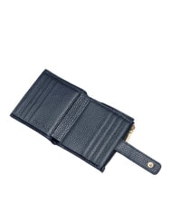 COCCINELLE METALLIC SOFT Mini Portafoglio in pelle midnight blue - Portafogli Donna - 2