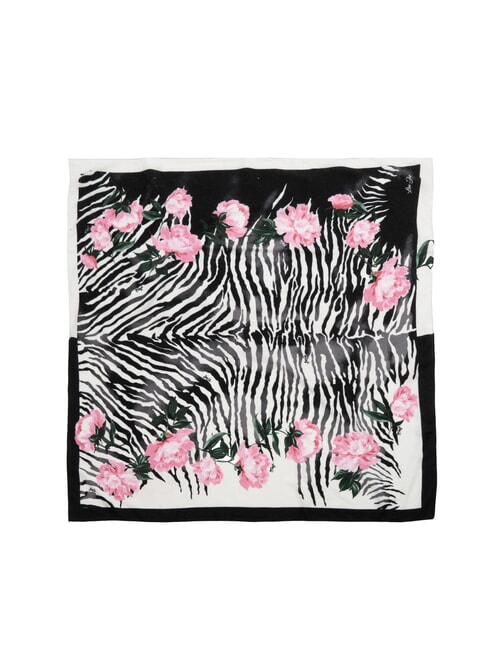 ZEBRA Foulard con stampa all over NERO - Sciarpe
