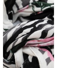 LIUJO ZEBRA Foulard con stampa all over NERO - Sciarpe - 3