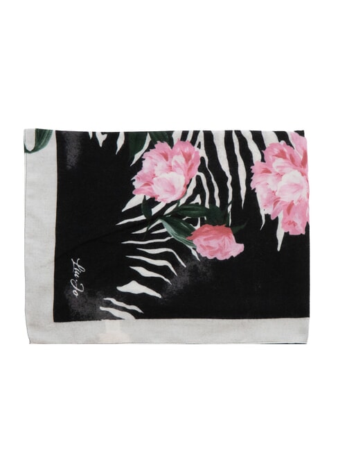 ZEBRA Foulard con stampa all over NERO - Sciarpe