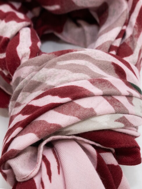 ZEBRA Foulard con stampa all over lampone - Sciarpe