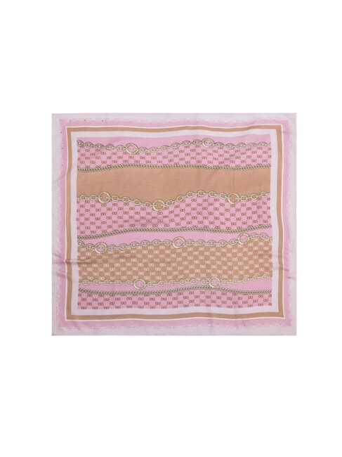 CHAIN Foulard con stampa all over fragrant lilac - Sciarpe