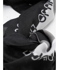 LIUJO CHAIN Foulard con stampa all over NERO - Sciarpe - 4