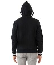 SUN68 HERITAGE Felpa full zip con cappuccio nero - Felpe Uomo - 4