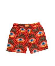 SUN68 TRIBALE Costume uomo da mare rosso fuoco/blue - Costumi da bagno Uomo - 3