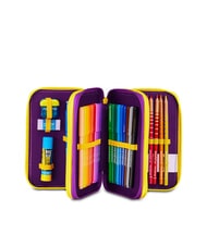 INSIDE OUT 2 UNIVERSAL MOOD Astuccio a 3 zip con kit scuola - Astucci e Accessori