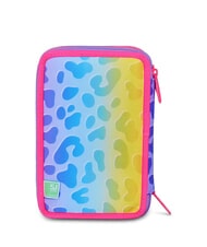 SJGANG CAT&AIR Astuccio a 3 zip con kit scuola CANDY FUXIA - Astucci e Accessori - 7