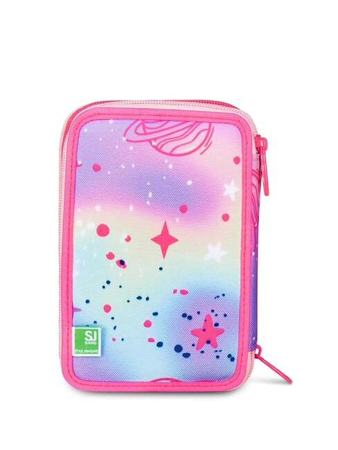 CAT LED Astuccio a 3 zip con kit scuola fuxiafluo - Astucci e Accessori