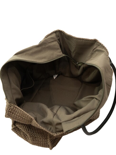 TWIST Borsa mare a spalla beige - Borse Donna
