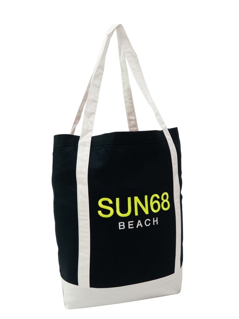 CABARDINE Borsa mare in canvas navy blue - Borse Donna