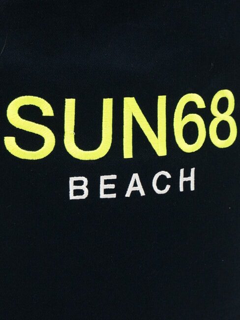 CABARDINE Borsa mare in canvas navy blue - Borse Donna