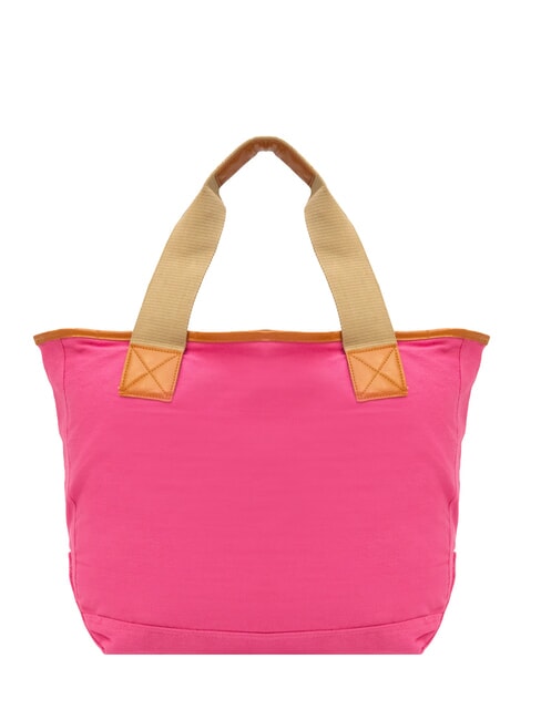 LOGO BEACH Borsa mare in canvas fuxia - Borse Donna