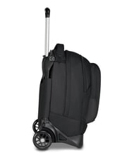 INVICTA PLUS GRS LED Zaino trolley porta pc 14" jet black - Zaini con carrello - 4