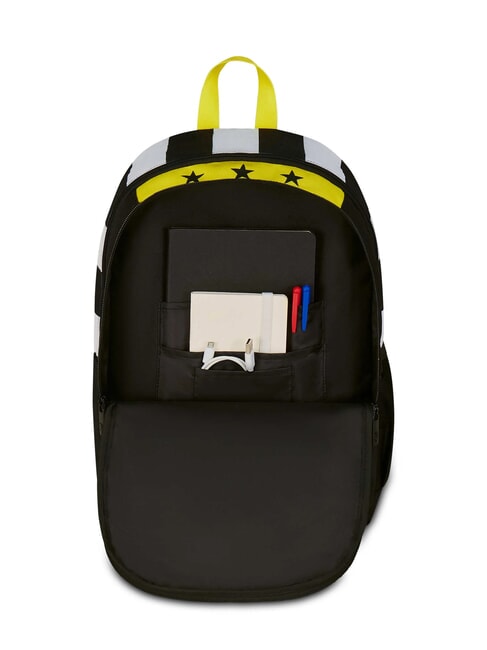 MAGIC GOAL Zaino espandibile STRIPE BLACK/WHITE - Zaini Scuola & Tempo Libero