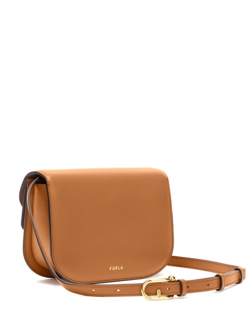 SFERA Mini Bag a tracolla, in pelle brandy - Borse Donna
