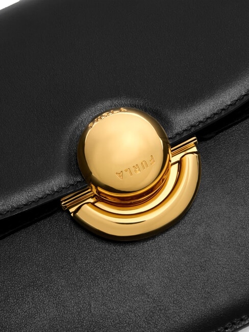 SFERA Mini Bag a tracolla, in pelle Nero - Borse Donna