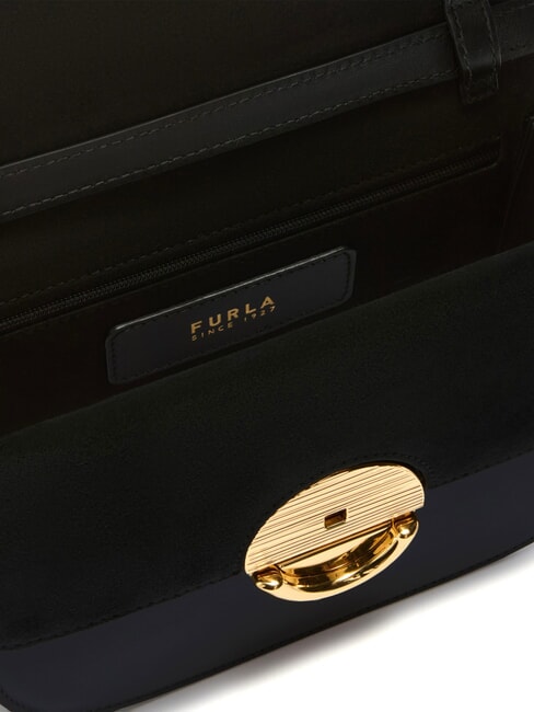 SFERA Mini Bag a tracolla, in pelle Nero - Borse Donna