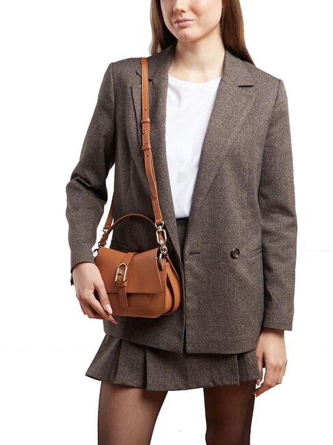 FLOW Borsa a mano mini brandy - Borse Donna