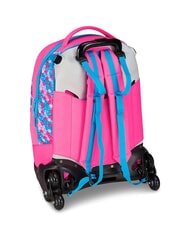 MERMAID M. FEVER Zaino trolley sganciabile 3 ruote turchese fluo - Zaini con carrello - 7