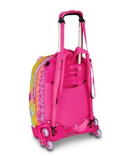 SJGANG CAT&AIR Zaino trolley sganciabile 3 ruote CANDY FUXIA - Zaini con carrello - 3