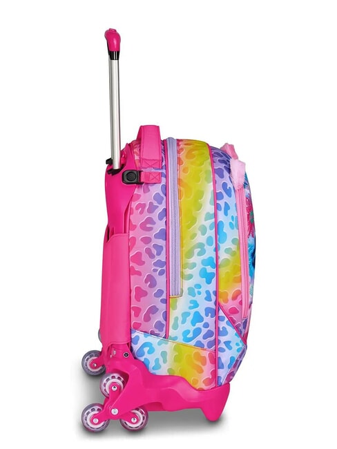 CAT&AIR Zaino trolley sganciabile 3 ruote CANDY FUXIA - Zaini con carrello