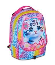SJGANG CAT&AIR Zaino trolley sganciabile 3 ruote CANDY FUXIA - Zaini con carrello - 5