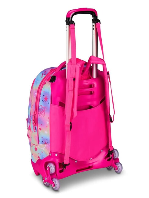 CAT LED Zaino trolley sganciabile 3 ruote fuxiafluo - Zaini con carrello