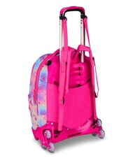 SJGANG CAT LED Zaino trolley sganciabile 3 ruote fuxiafluo - Zaini con carrello - 3