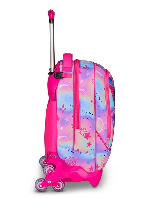 CAT LED Zaino trolley sganciabile 3 ruote fuxiafluo - Zaini con carrello