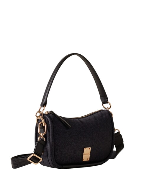 CAHIER HOBO SMALL Borsa a spalla con tracolla dark black - Borse Donna