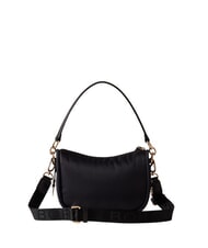 BORBONESE CAHIER HOBO SMALL Borsa a spalla con tracolla dark black - Borse Donna - 3