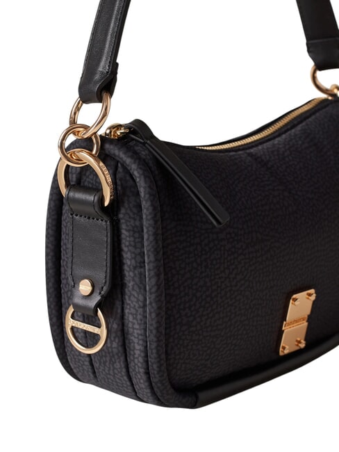 CAHIER HOBO SMALL Borsa a spalla con tracolla dark black - Borse Donna